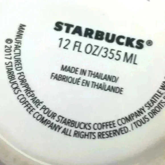 2017 Starbucks Cactus Lights Succulent Holiday Christmas 12 Oz Mug Coffee tea - Picture 8 of 9